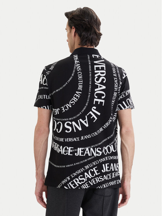 Versace Jeans Couture Versace Jeans Couture Polo 80GAG6R0 JS556 Negro Regular Fit