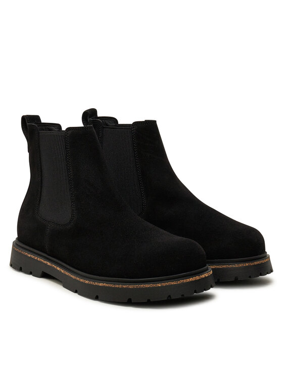 Birkenstock Sztyblety Birkenstock Highwood Slip On Mid M Leve 1028138 Czarny