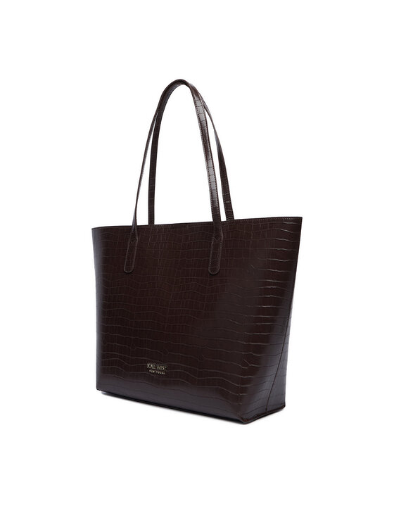 Nine West Handtasche Nine West CEO-GENTLE GLAM-LDA9920 Braun