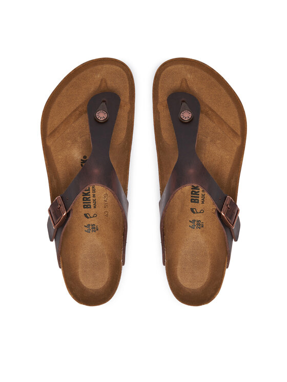 Birkenstock В'єтнамки Birkenstock Gizeh 0743831 Коричневий