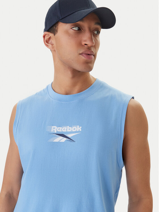 Reebok Reebok Camiseta sin mangas Bradshaw RK25560CCM Celeste Regular Fit