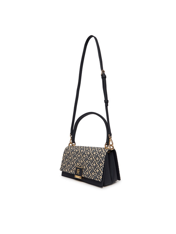 Tommy Hilfiger Rankinė Tommy Hilfiger Th Her Med Crossover Jacqu AW0AW18638 Tamsiai mėlyna