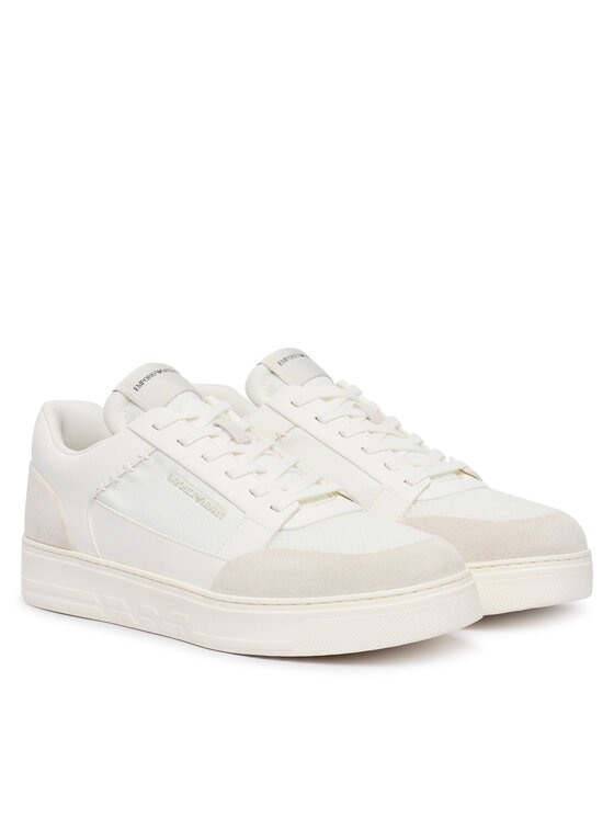Emporio Armani Снікерcи Emporio Armani EM004836 AF24321 M0360 Білий
