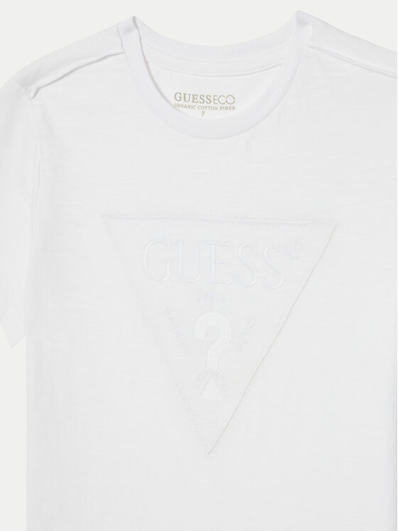 Guess Guess Póló L5GI02 K6XN4 Fehér Regular Fit