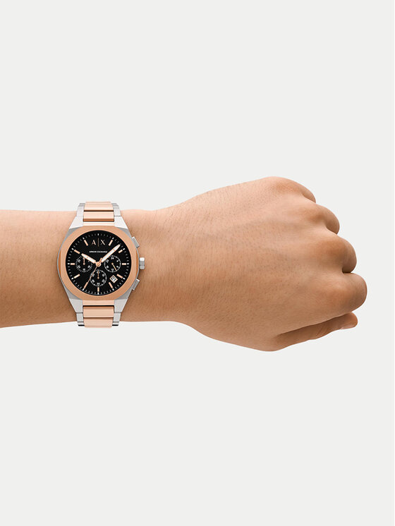 Armani Exchange Sat Armani Exchange Rafael AX4181 Srebrna
