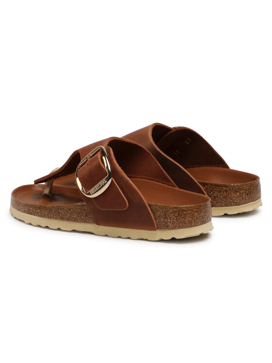 Birkenstock Infradito Birkenstock Gizeh Big Buckle 1018785 Marrone
