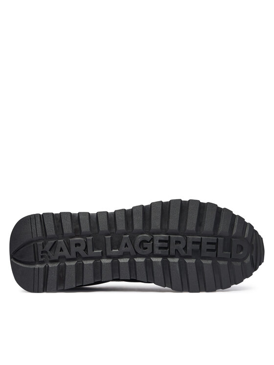 KARL LAGERFELD Sneakersy KARL LAGERFELD Kairo KL51117 Čierna