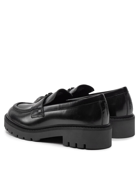 Calvin Klein Jeans Čevlji brez vezalk Calvin Klein Jeans Combat Loafer Mg Mtl YW0YW01503 Črna