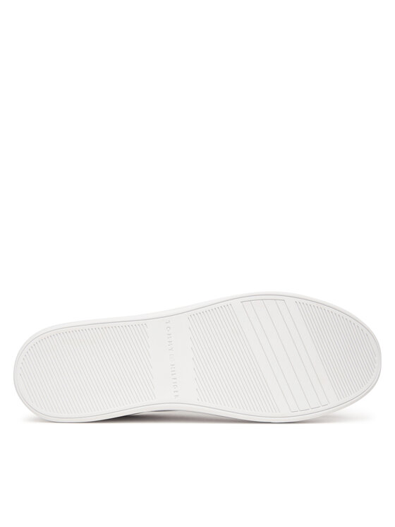 Tommy Hilfiger Sneakers Tommy Hilfiger Casual Cupsole Sneaker FW0FW09022 Alb
