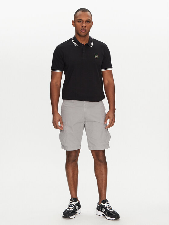 Napapijri Napapijri Поло E-Macas NP0A4ID59411 Чорний Regular Fit