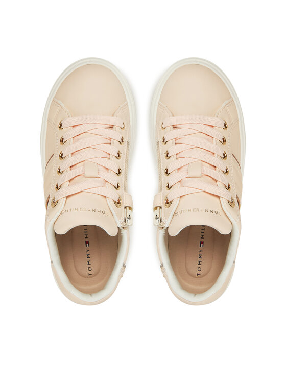 Tommy Hilfiger Superge Tommy Hilfiger Low Cut Lace-Up Sneaker T3A9-33745-1439 M Roza