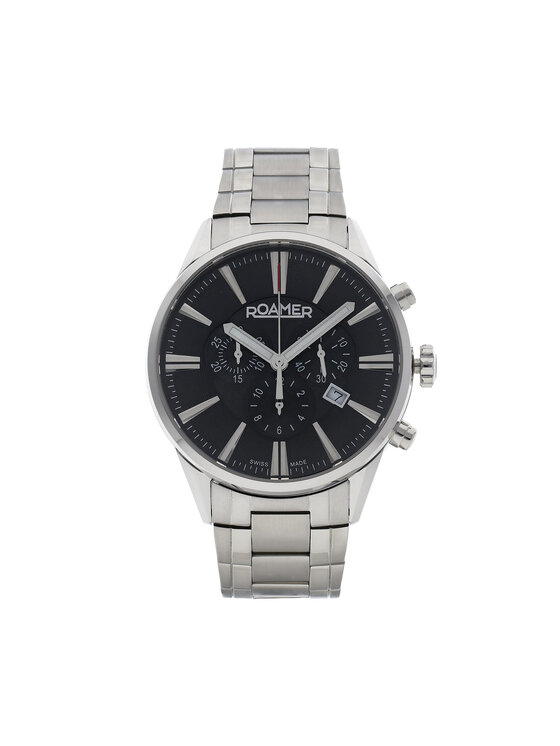 Roamer Годинник Roamer Superior Chrono 508837 41 55 50 Срібний