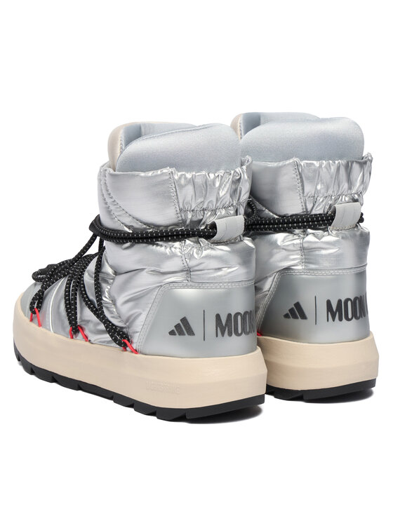 adidas Снігоходи adidas Moon Boot Ace JQ7849 Срібний