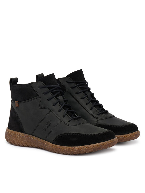 Josef Seibel Šnurovacia obuv Josef Seibel Angelina 05 78405-FL41 Čierna