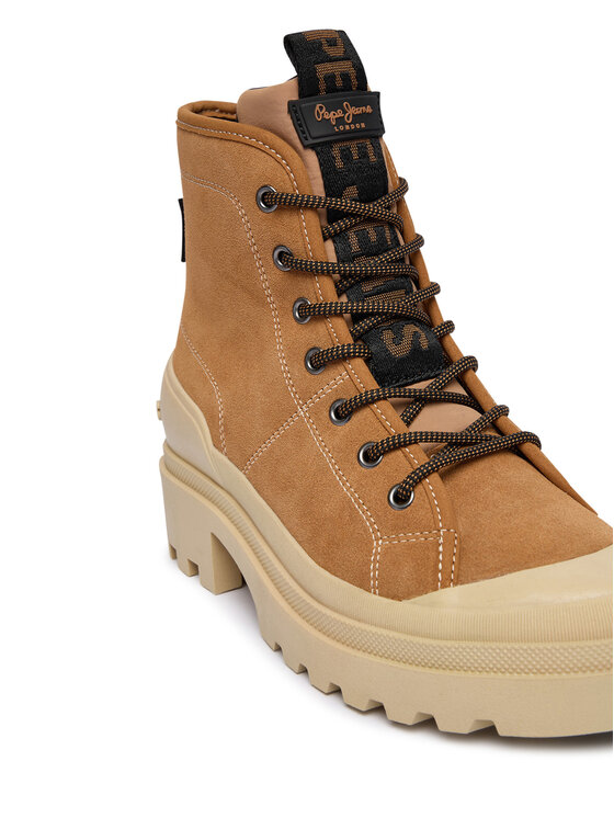 Pepe Jeans Туристически oбувки Pepe Jeans Hale Basic W PLS500006 Кафяв
