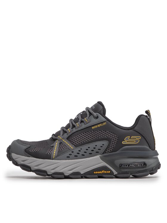 Skechers Snīkeri Skechers Max Protect 237303/BKCC Pelēks