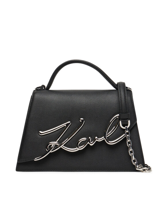 KARL LAGERFELD Дамска чанта KARL LAGERFELD A1W30036 Черен