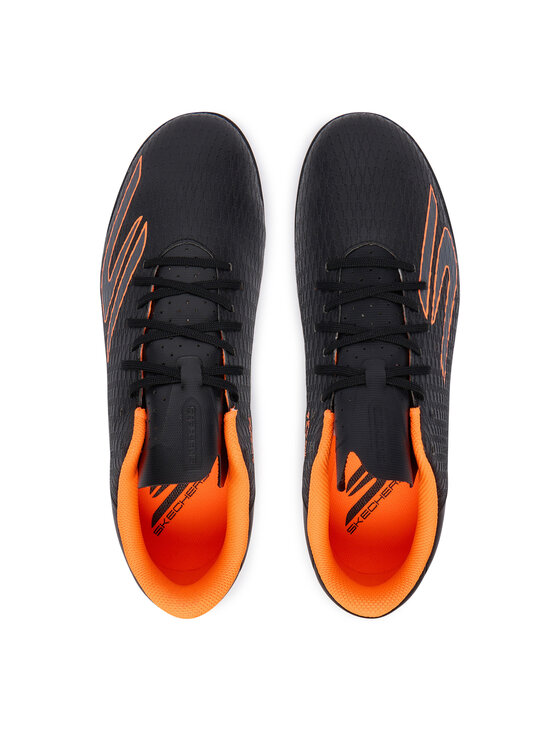 Skechers Futbalové topánky Skechers Club Ic 252136 BKOR Čierna