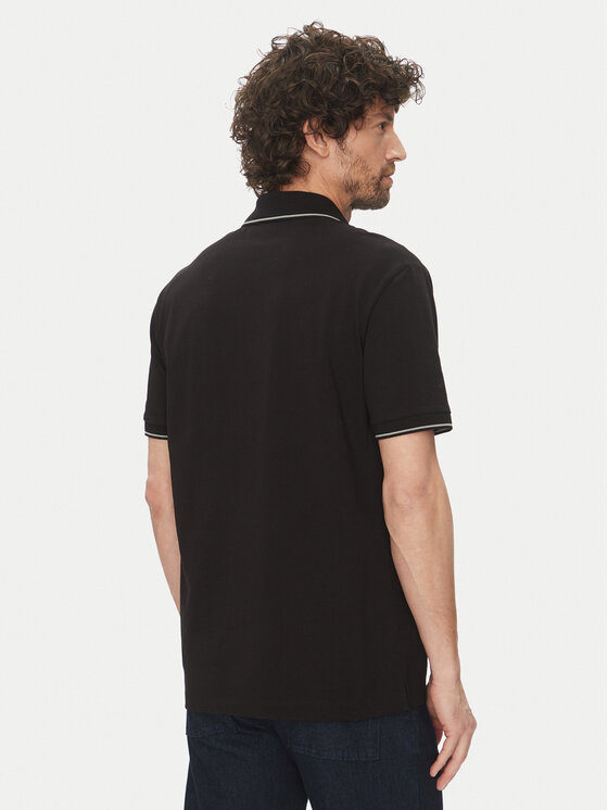 Armani Exchange Armani Exchange Поло XM000489 AF13026 UC001 Чорний Regular Fit