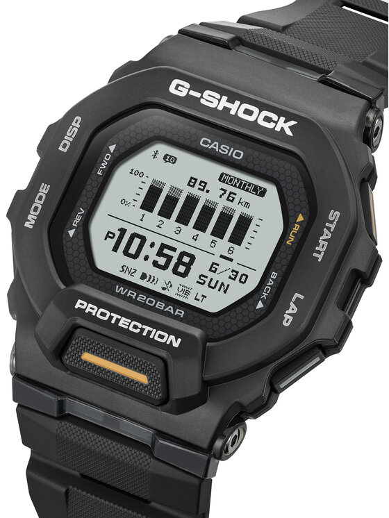 G-Shock Годинник G-Shock G-Squad GBD-200-1A1ER Чорний