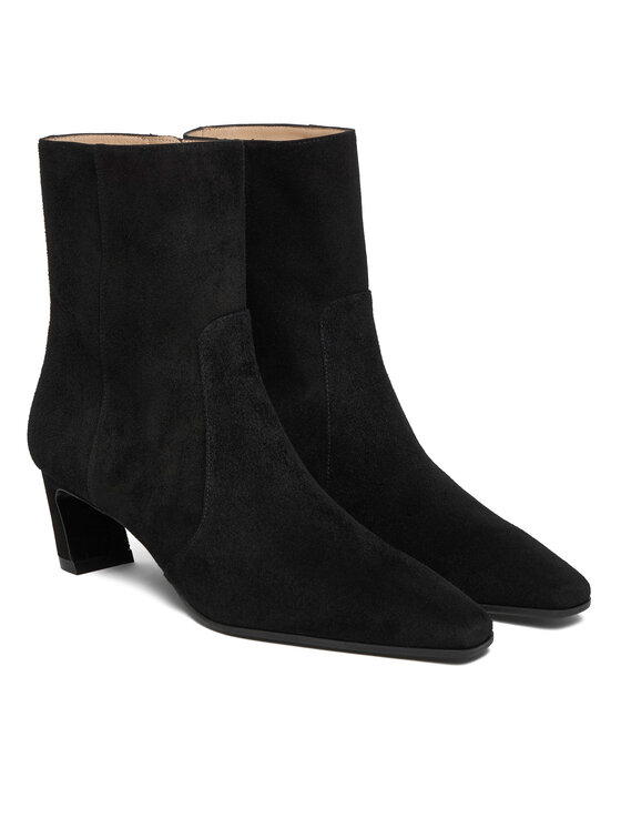 Stuart Weitzman Ботильйони Stuart Weitzman Stassi SM498 Чорний