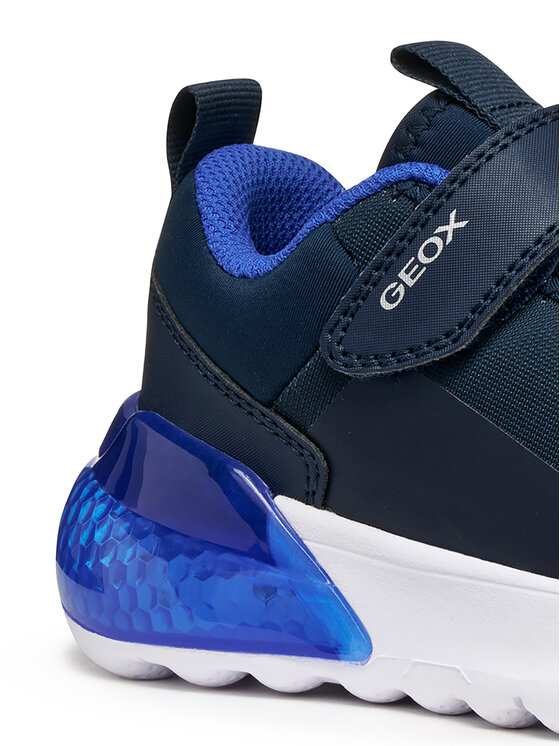 Geox Sneakersy Geox J Activart Illuminus J56LYA 02A9J C4226 S Granatowy