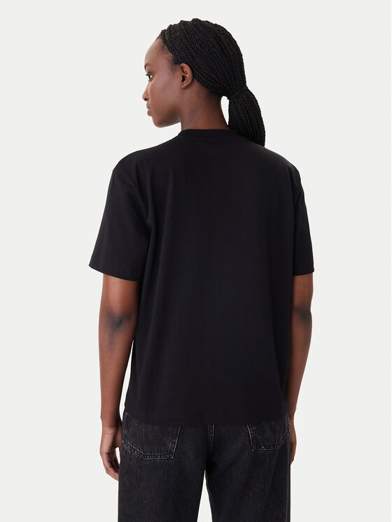 Karl Lagerfeld Jeans Karl Lagerfeld Jeans Camiseta B1W17055 Negro Relaxed Fit