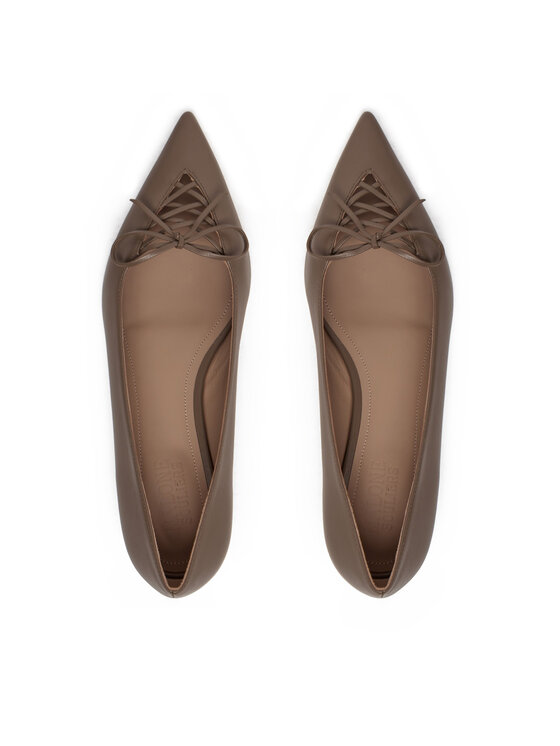 MALONE SOULIERS Балетки MALONE SOULIERS Hedy Flat 10-2 Коричневий
