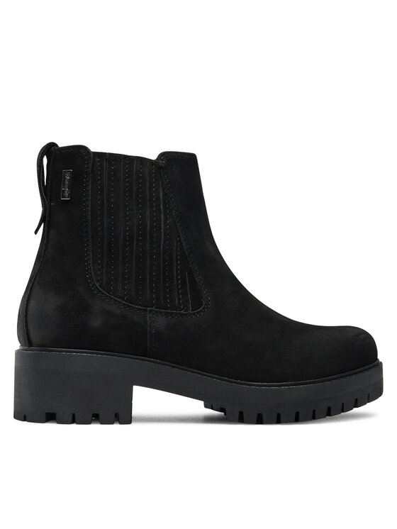 Wrangler Μποτάκια με λάστιχο Wrangler Callie Women Mid 20243073 Μαύρο
