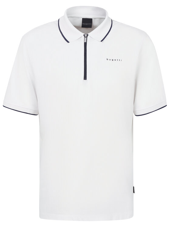 Bugatti Bugatti Polo 8150-75033C Blanco Regular Fit