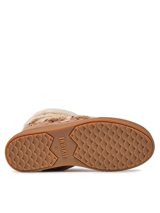 Inuikii Śniegowce Inuikii Curly Rock 75102-076 Beżowy
