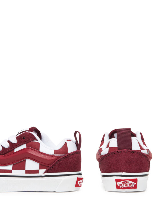 Vans Tenis superge Vans Knu Skool VN000CYUBRD1 Bordo rdeča