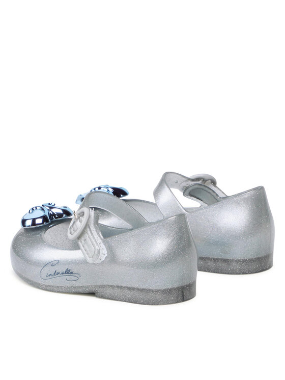Melissa Балетки Melissa Mini Melissa Sweet Love + Disn 33447 Срібний