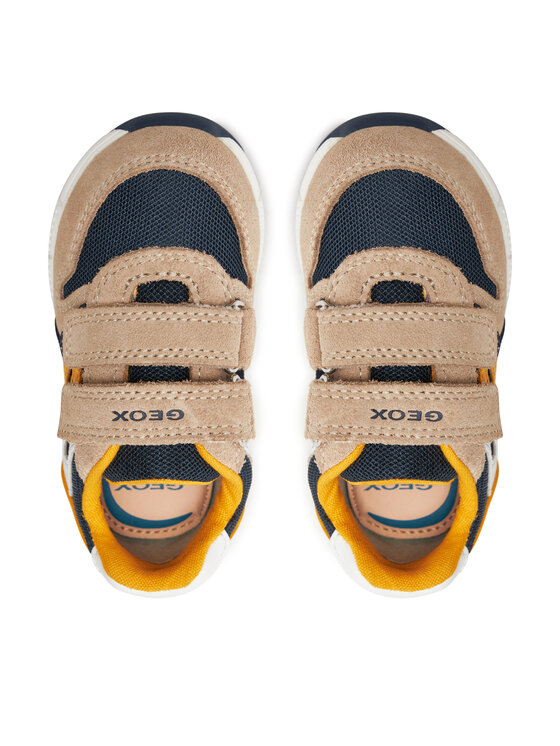 Geox Sneakersy Geox B Alben Boy B453CA 02214 C6659 M Hnědá