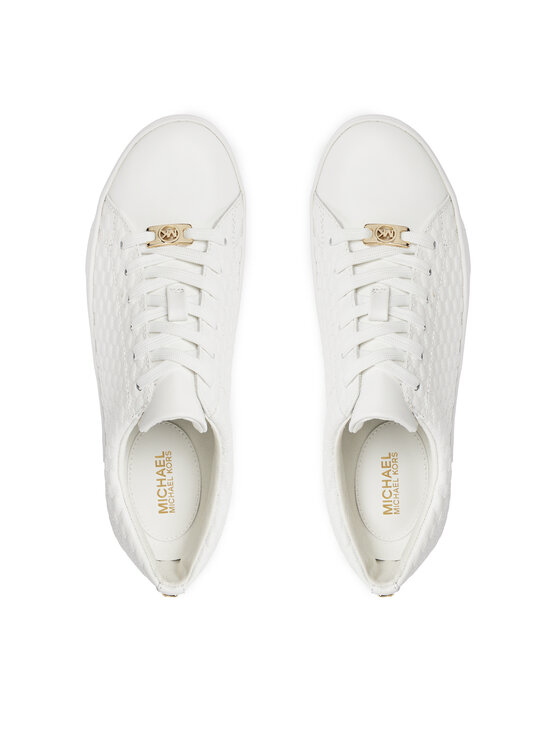 MICHAEL Michael Kors Снікерcи MICHAEL Michael Kors Keaton Lace Up 43R4KTFS1L Білий