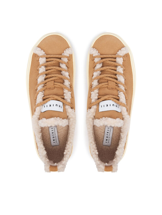 Inuikii Laisvalaikio batai Inuikii Shearling Low 1001.001.0242.250 Smėlio