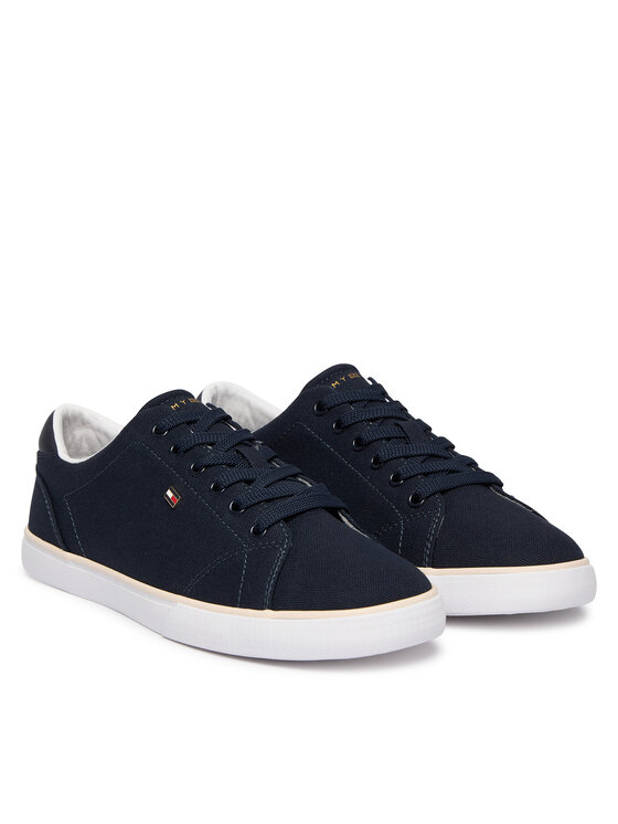Tommy Hilfiger Sportcipők Tommy Hilfiger Th Low Profile Vulc Canvas FW0FW09102 Sötétkék