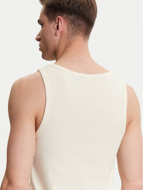 Only & Sons Only & Sons Майка Tanner 22030217 Écru Regular Fit