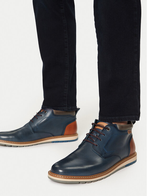 Pikolinos Šnurovacia obuv Pikolinos M8J-8181 Modrá