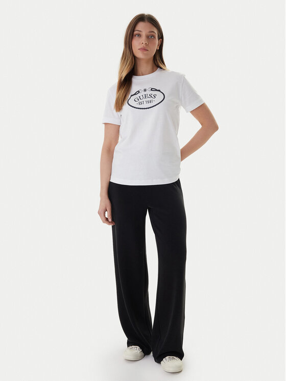 Guess Guess Футболка V6RI04 K8FQ4 Білий Regular Fit
