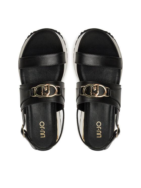Liu Jo Босоніжки Liu Jo Maxi Wonder Sandal 30 BA5081 P0102 Чорний