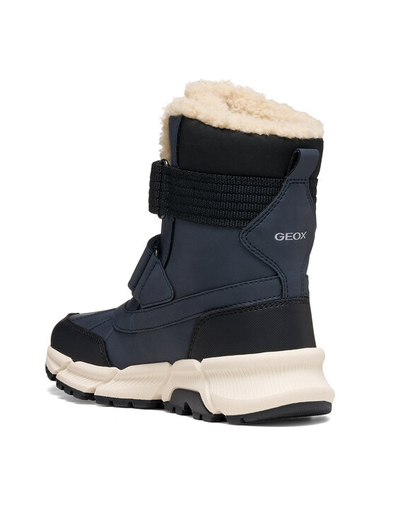 Geox Sněhule Geox J Flexyper Plus Boy B Abx J46LCF 0MEFU C4064 S Tmavomodrá