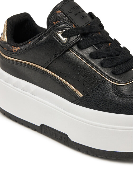 Guess Sneakersy Guess FLPRID ELE12 Černá