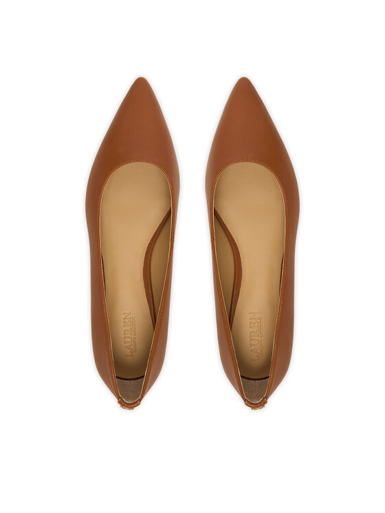 LAUREN RALPH LAUREN Balerinke LAUREN RALPH LAUREN Londyn 802P09039002 Rjava