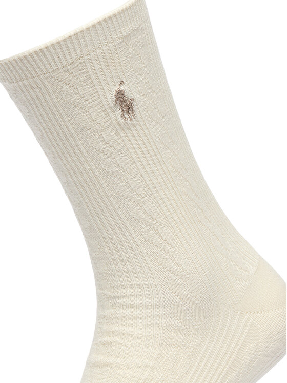 Polo Ralph Lauren Șosete lungi Polo Ralph Lauren 455P18183003 Bej