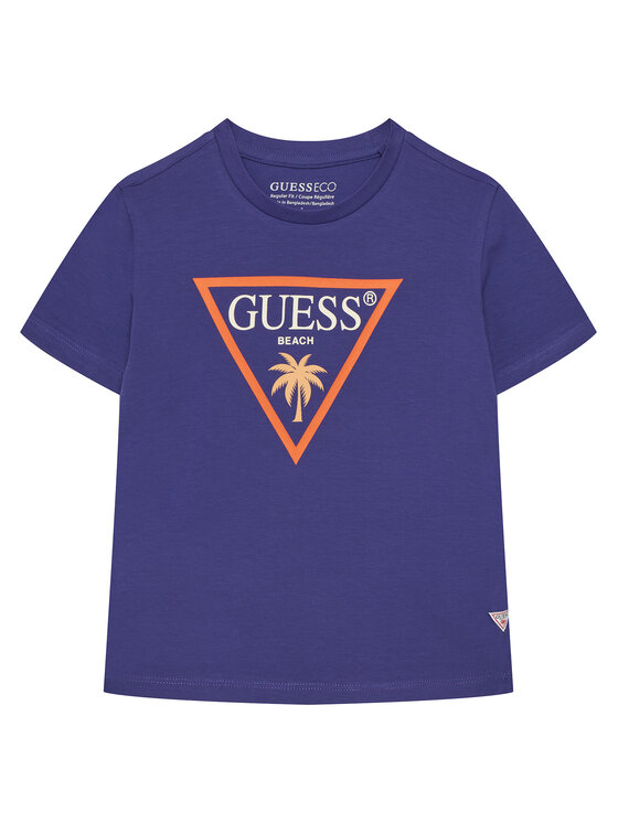Guess Guess Camiseta L6GI27 J1314 Violeta Regular Fit