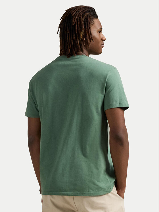 Polo Ralph Lauren Polo Ralph Lauren T-shirt 710704248270 Zelena Regular Fit