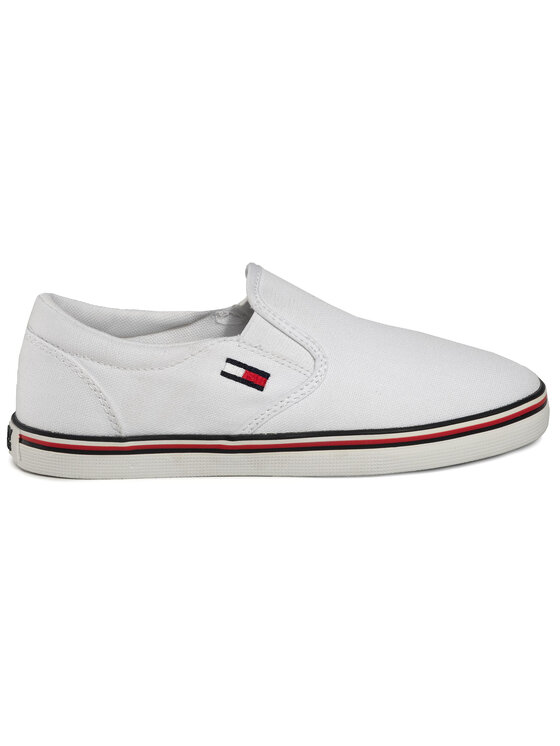 Tommy Jeans Scarpe sportive Tommy Jeans Essential Slip On Sneaker EN0EN00782 Bianco