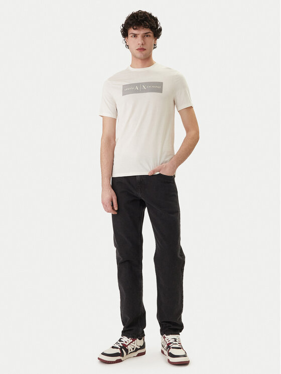 Armani Exchange Armani Exchange Футболка XM002472 AF10356 U1074 Écru Slim Fit
