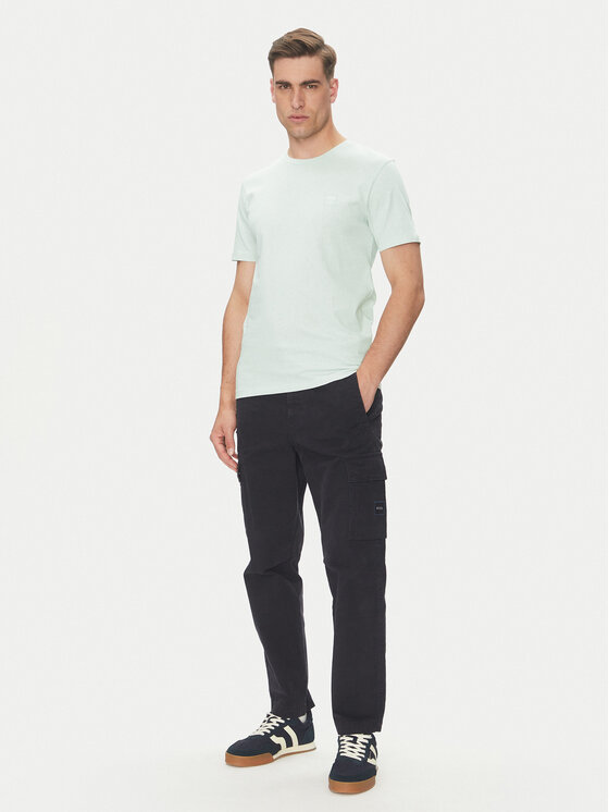 BOSS BOSS T-shirt Tales 50508584 Verde chiaro Regular Fit